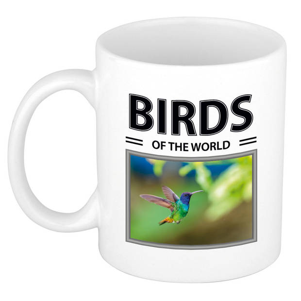 Foto mok Kolibrie vogel beker - birds of the world cadeau Kolibries liefhebber - feest mokken