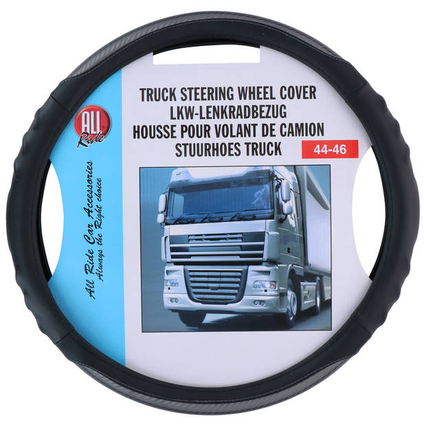 All Ride Stuurhoes Vrachtwagen - Sturen met Diameter 44-46CM - Rubber - Anti-Slip Textuur - Zwart