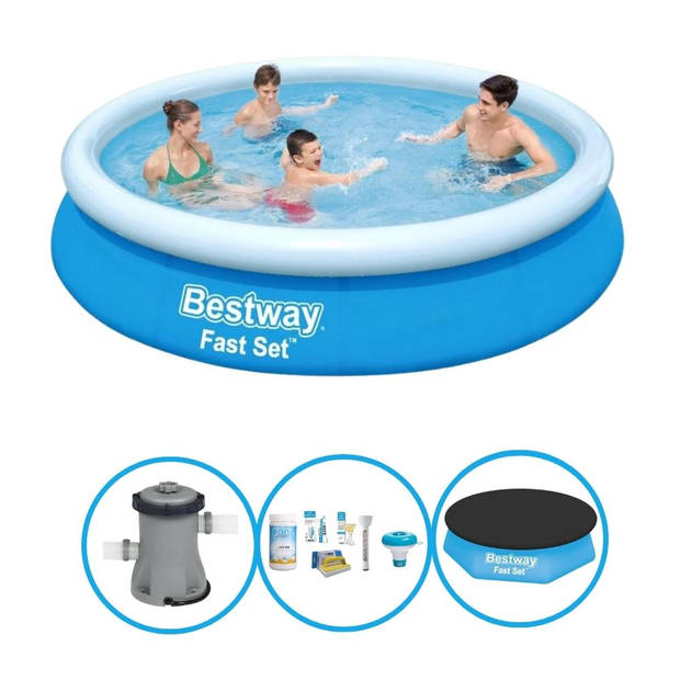 Bestway Zwembad Fast Set - Zwembadpakket - 366x76 cm