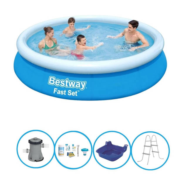 Bestway Zwembad Fast Set - Met accessoires - 366x76 cm