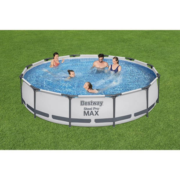 Bestway Zwembad Steel Pro MAX - Zwembadpakket - 366x76 cm