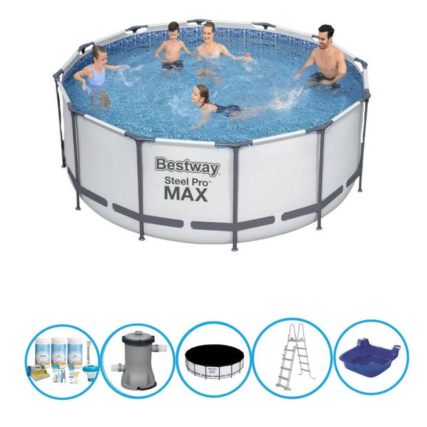 Bestway Zwembad Steel Pro MAX - Met accessoires - 366x122 cm