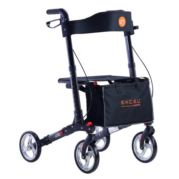 Rollator Triple Motion - Mat grijs