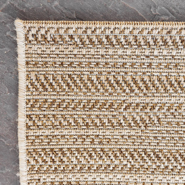 Buitenkleed Jute Outdoor beige/bruin