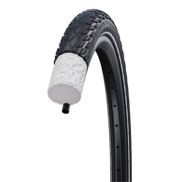 Schwalbe Buitenband Airless Allround Performance 28 x 1.50" / 40-622 zwart met reflectie