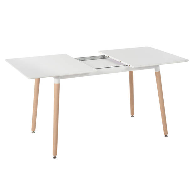 Beliani MIRABEL - Eettafel-Wit-MDF