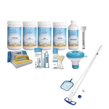 WAYS - Zwembad Onderhoud - Pakket Medium Deluxe & Zwembad stofzuiger AquaClean