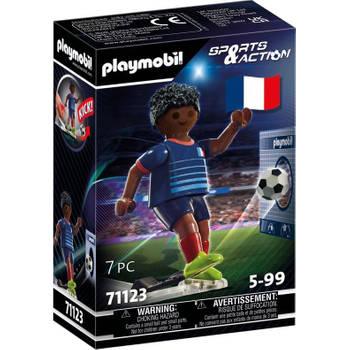 PLAYMOBIL Sports & Action Voetballer Frankrijk A - 71123
