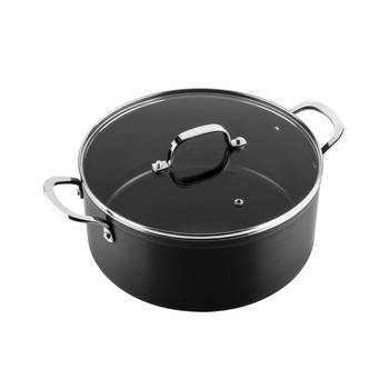 Fontignac gietijzeren braadpan, zwart 22 cm • Gaer Cookware