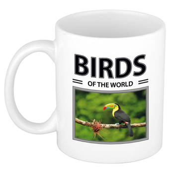 Foto mok Toekan beker - birds of the world cadeau Toekans liefhebber - feest mokken