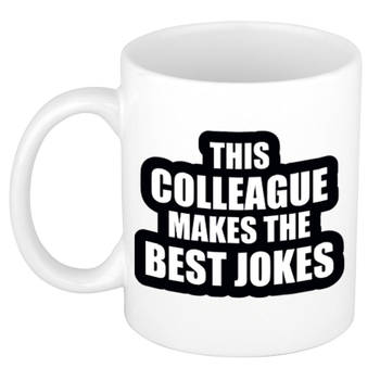 The best jokes koffiemok / theebeker wit - kantoorhumor - cadeau collega - feest mokken