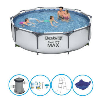 Bestway Zwembad Steel Pro MAX - Met accessoires - 305x76 cm