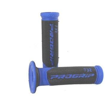 Pro grip Handvatset grip 732 zwart/blauw