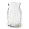 Bloemenvaas - helder/transparant glas - H20 x D12.5 cm - Vazen