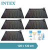 Intex - Zwembad verwarming - 5x Solarmat & WAYS Reparatieset en Teststrips