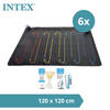 Intex - Zwembad verwarming - 6x Solarmat & WAYS Reparatieset en Teststrips