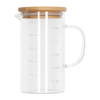 Krumble Maatbeker glas met deksel - 500 ml