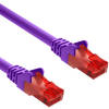 Cat 6 - U/UTP - Netwerkkabel - Patchkabel - Internetkabel - 10 Gbps - 25 meter - Paars - Allteq