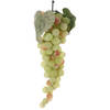 Witte druiven aan een tros 28 cm namaak fruit - Kunstbloemen