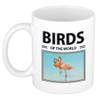 Foto mok Flamingo beker - birds of the world cadeau Flamingos liefhebber - feest mokken