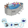 Bestway Zwembad Power Steel Swim Vista - Met accessoires - 549x274x122 cm