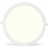 LED Paneel - Downlight - Aigi - Natuurlijk Wit 4000K - 24W - Ø30 - Inbouw - Rond - Wit - Flikkervrij