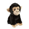 Pluche knuffel dieren Chimpansee aap 18 cm - Knuffeldier