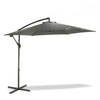 MaxxGarden Zweefparasol - Ø300 cm - Frame Royal Grey (antraciet)