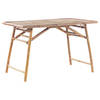 Beliani MOLISE - Inklapbare tafel-Lichte houtkleur-Bamboehout