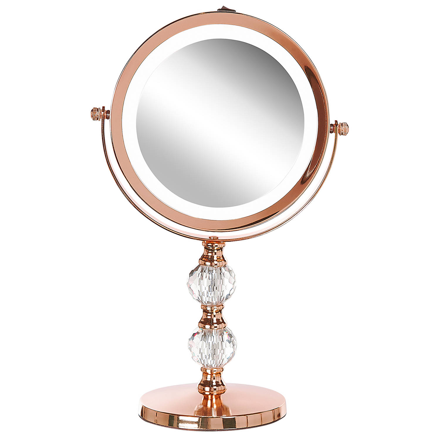 Beliani CLAIRA make-up spiegel roségoud