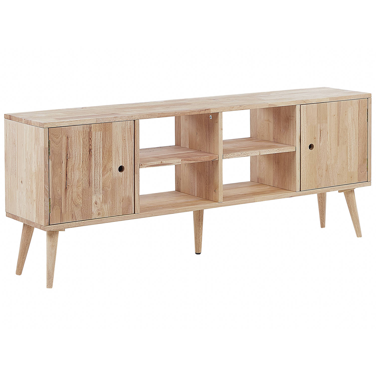 Beliani CHANDLER TV-meubel lichte houtkleur