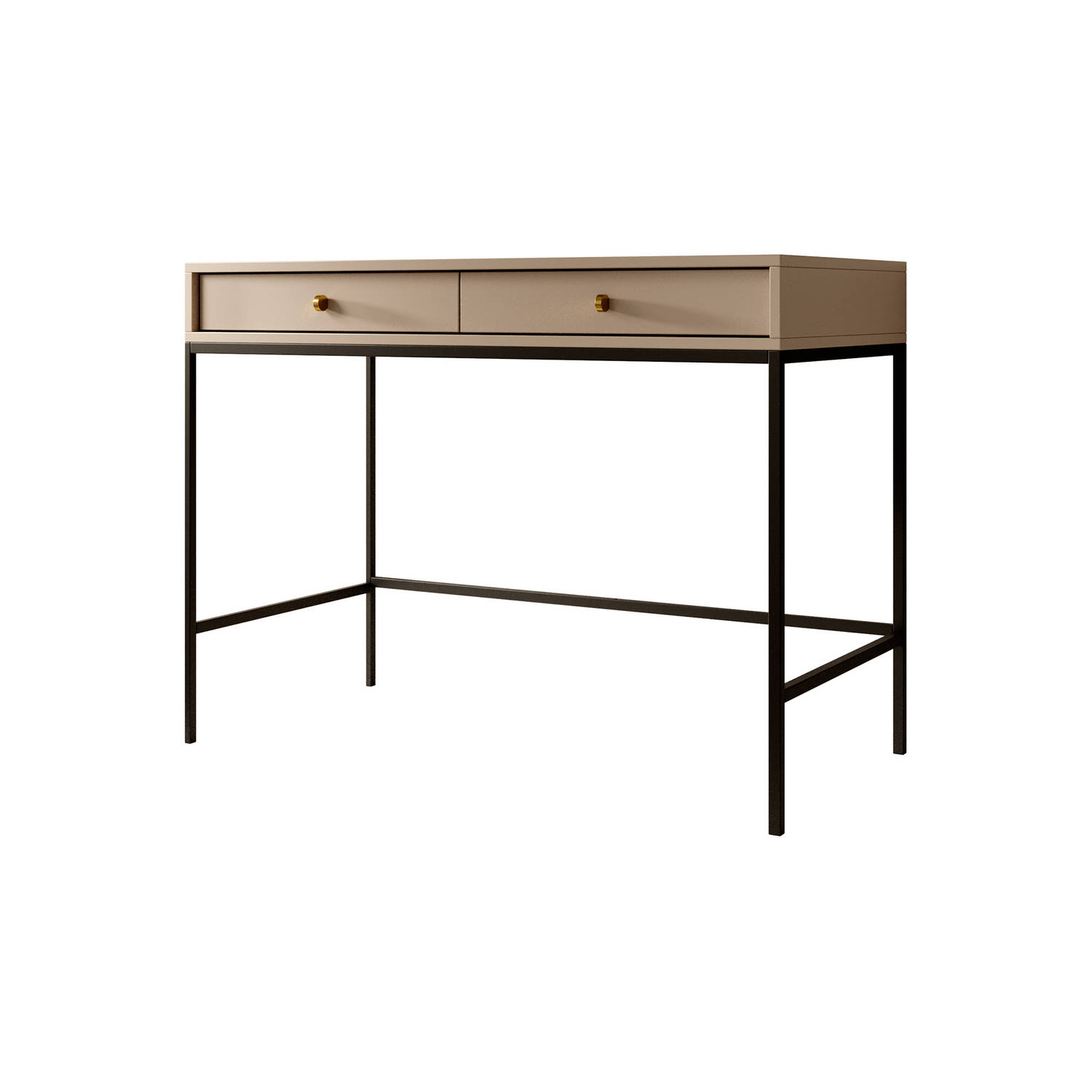 Meubella - Kaptafel Moreno - Beige - 104 cm