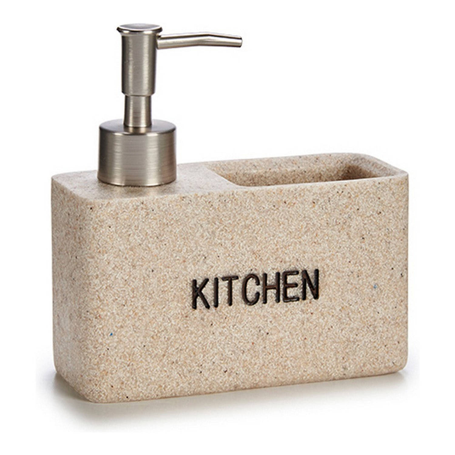 Zeepdispenser Kitchen Crème Hars (6 x 14 x 14,5 cm)