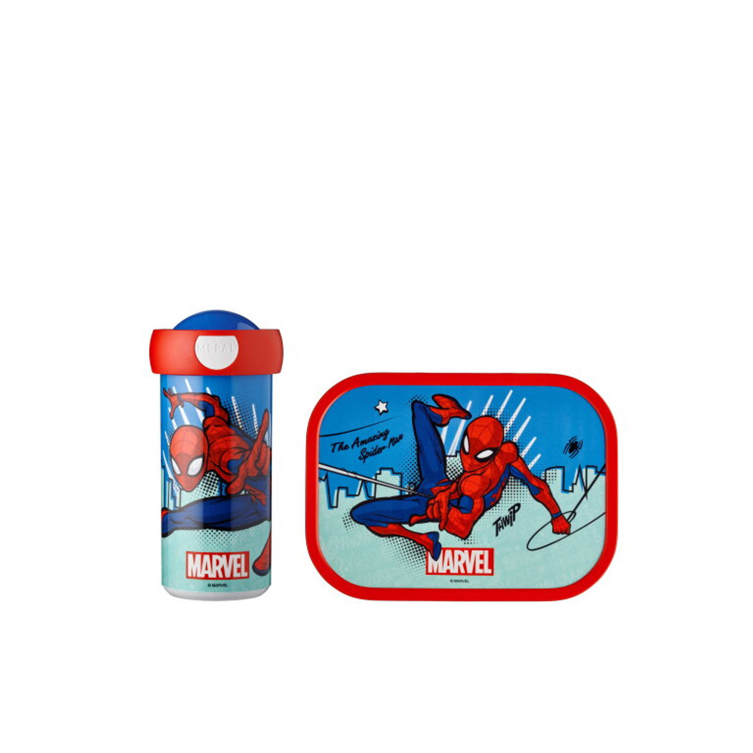 Mepal Campus Lunchset (Schoolbeker En Lunchbox) Spiderman