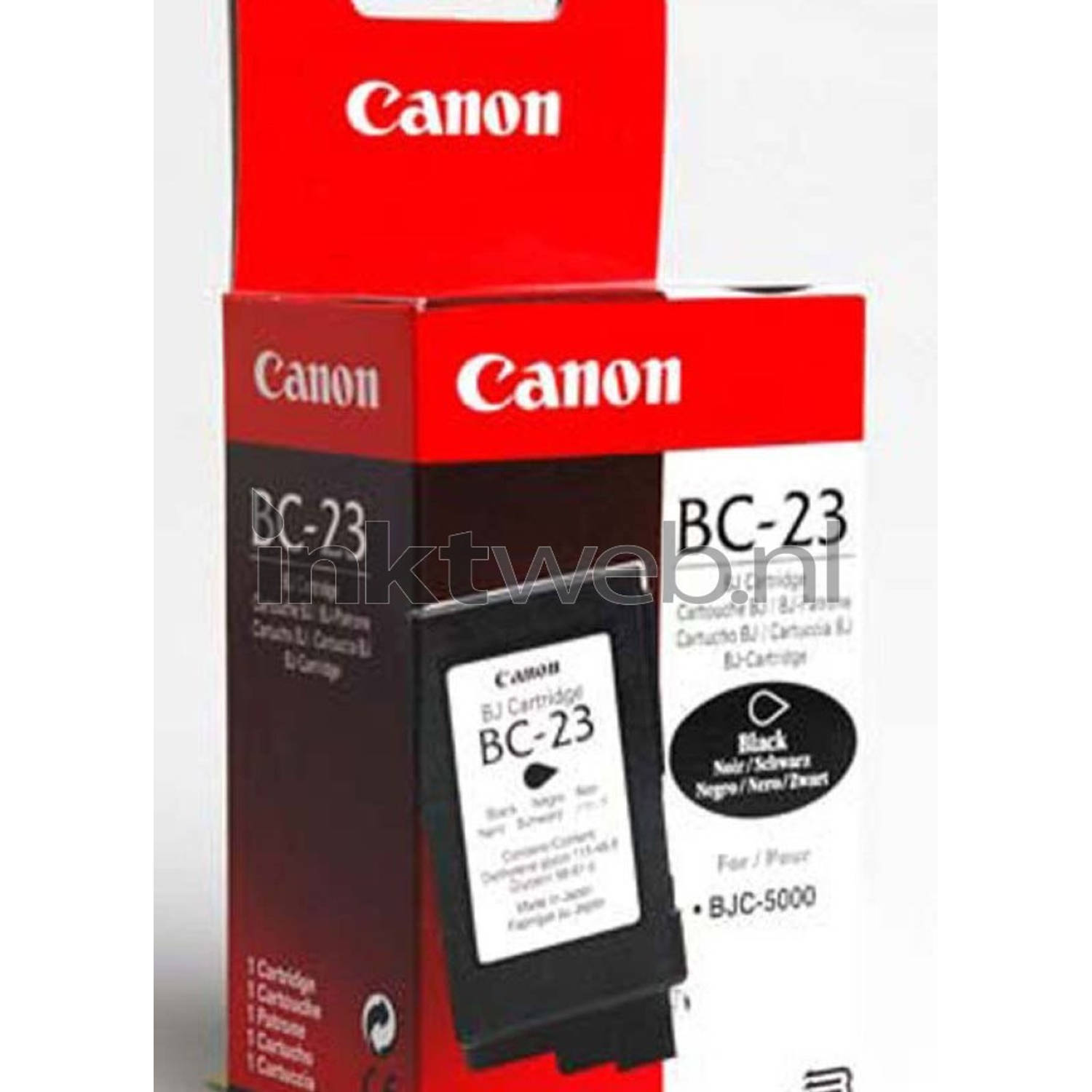 Canon BC-23 zwart cartridge
