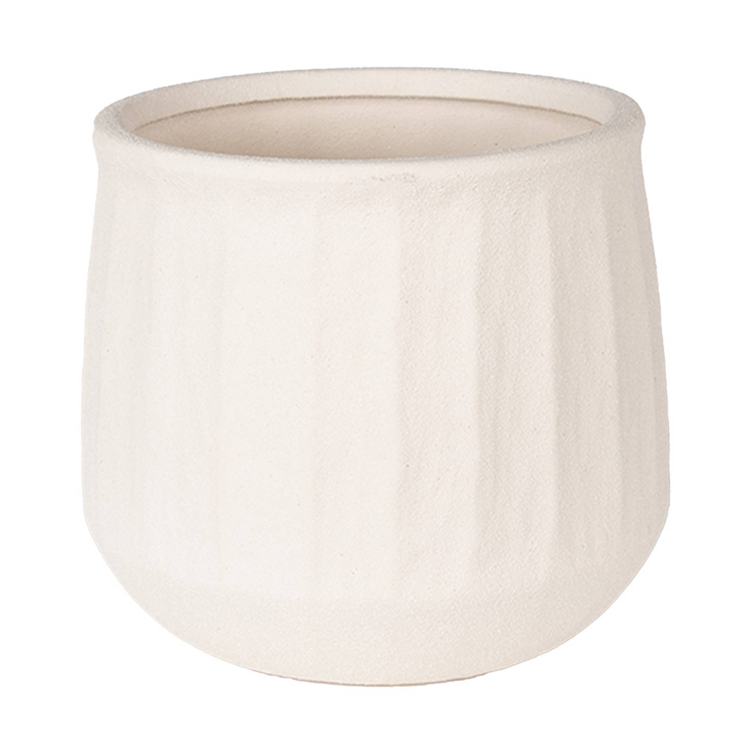 Clayre & Eef | Bloempot Binnen Beige ø 17x15 cm | 6CE1569L