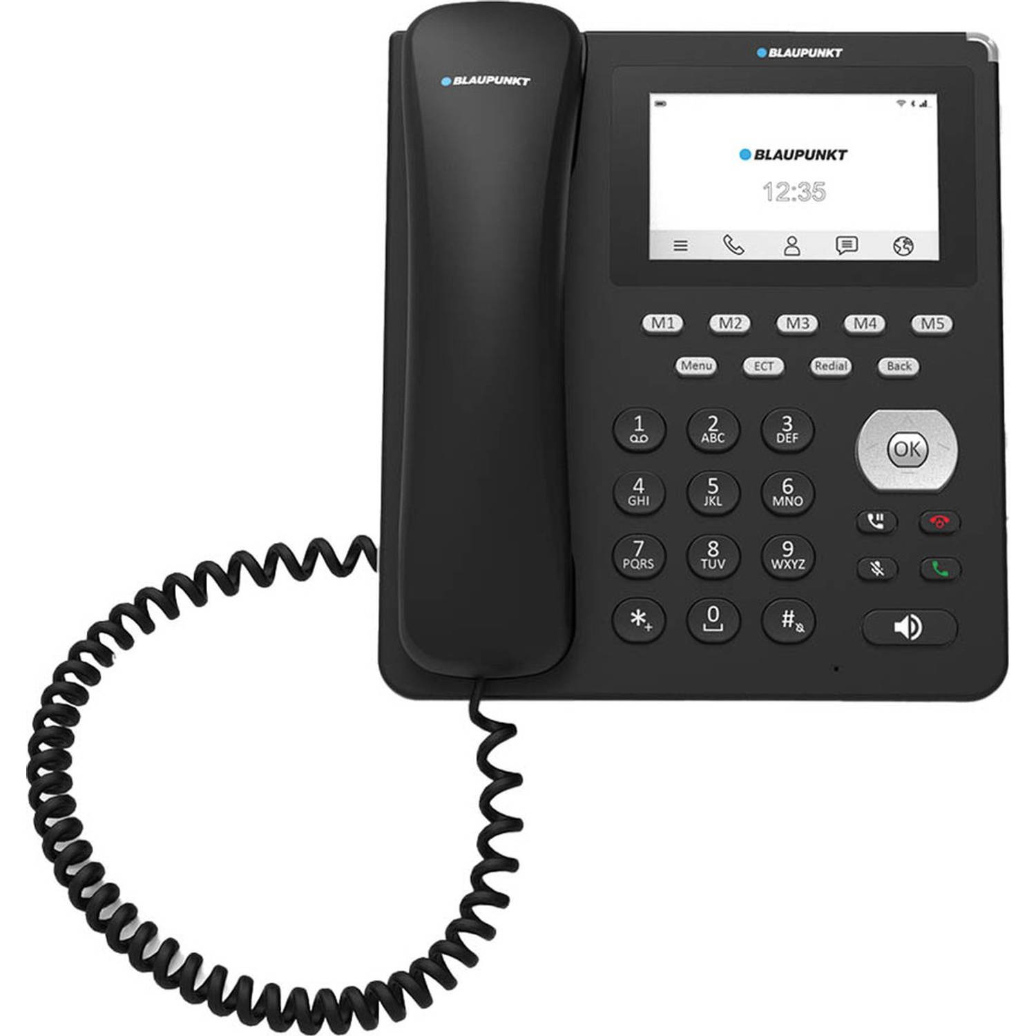 Blaupunkt Deskphone DT 04 Senioren Simkaart Huistelefoon 4G