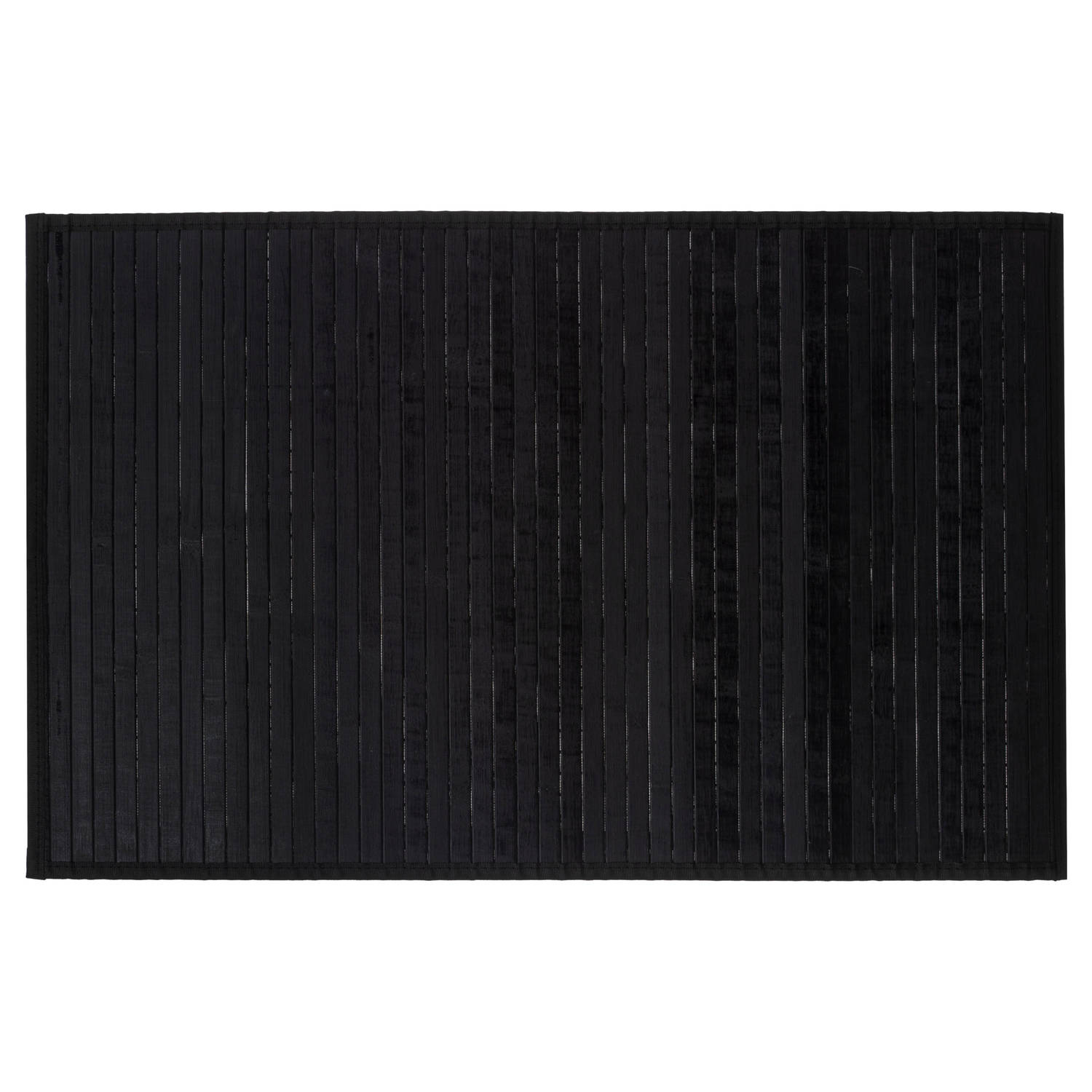 CASA DI ELTURO Bamboe badmat Zwart - 80 x 50 cm