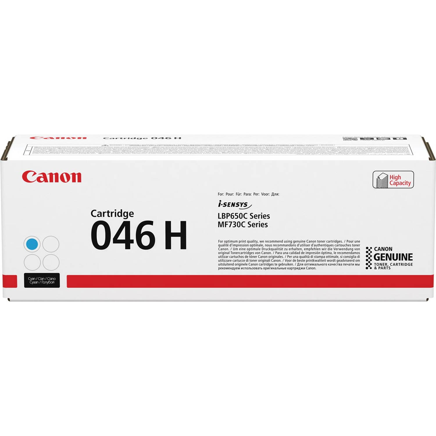 Canon 046 H Laser cartridge 5000pagina's Cyaan