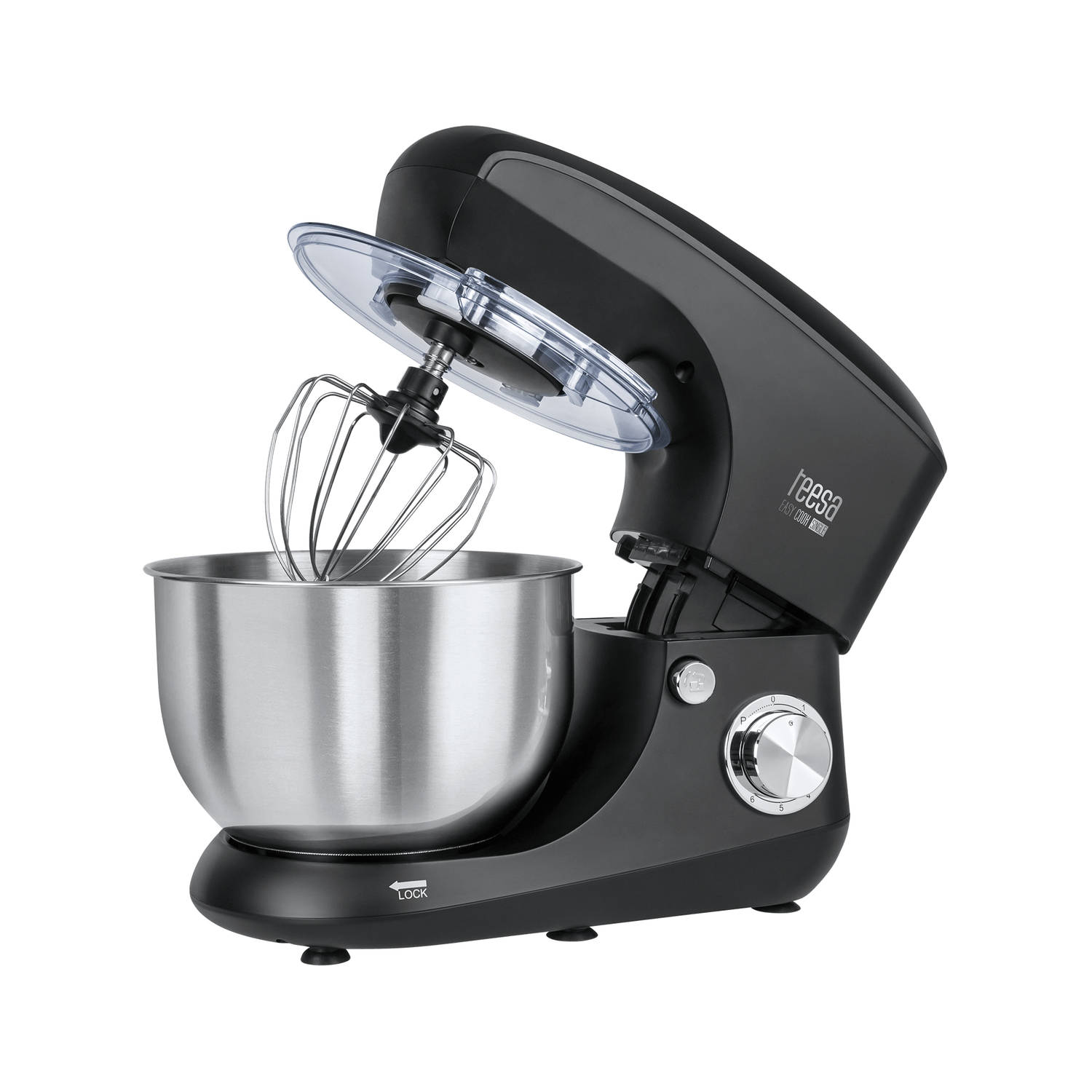 Teesa Easy Cook Single Keukenmachine- Standmixer 1400 Watt Zwart 5,5l Tsa3545b