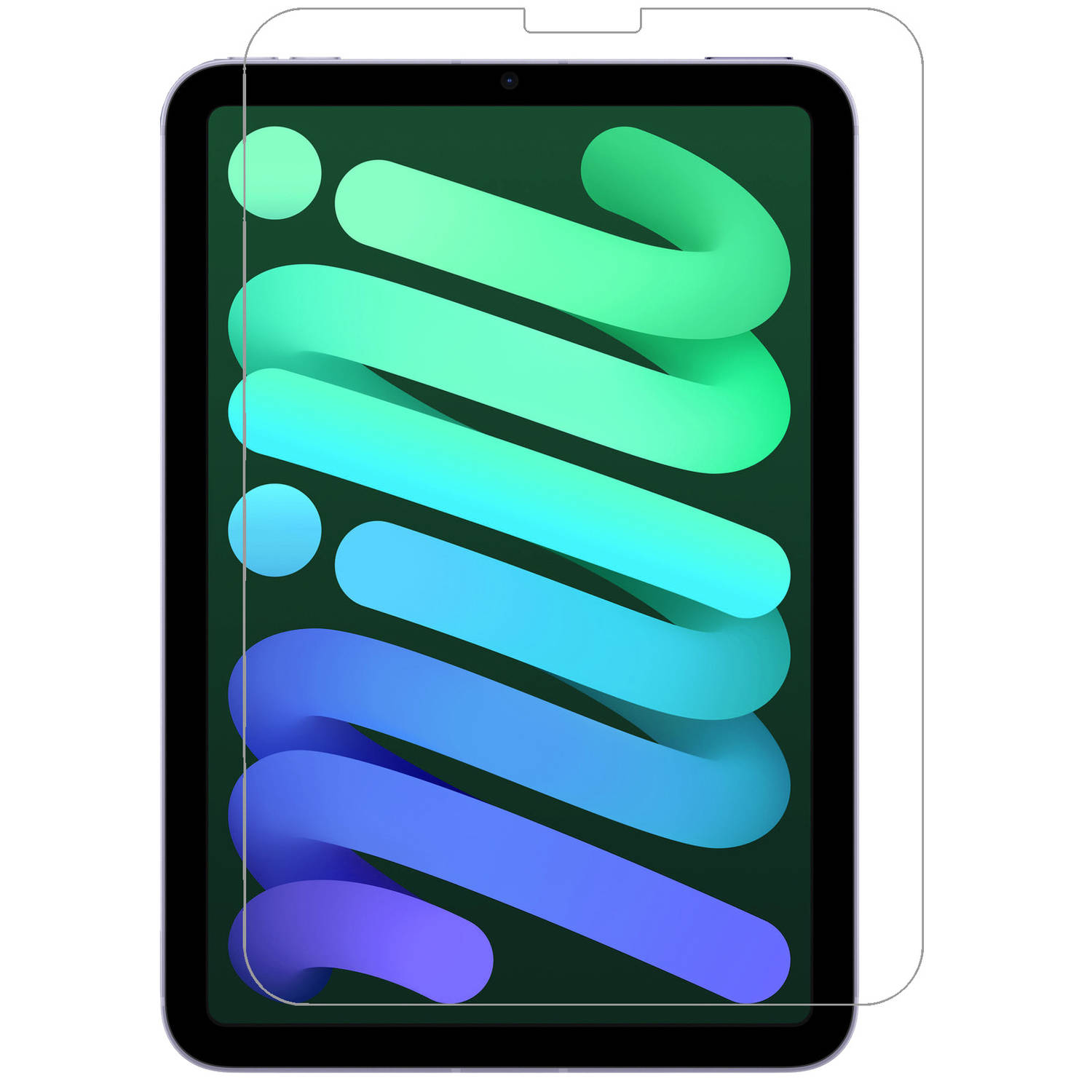 Basey Ipad Mini 6 Screenprotector Tempered Glass Ipad Mini 6 Beschermglas Ipad Mini 6 Screen Protect