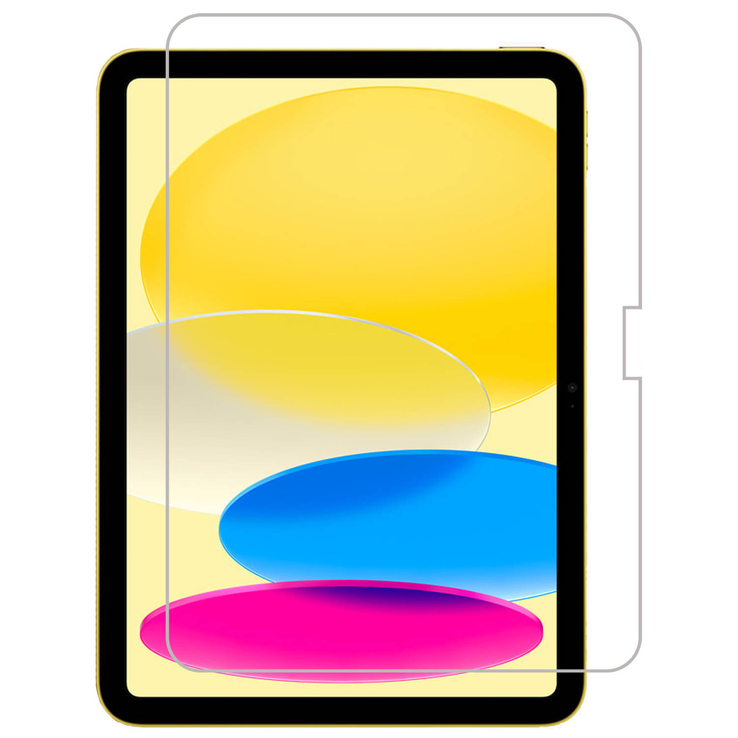 Basey Ipad 10 2022 Screenprotector Tempered Glass Beschermglas Ipad 10 Screen Protector Glas