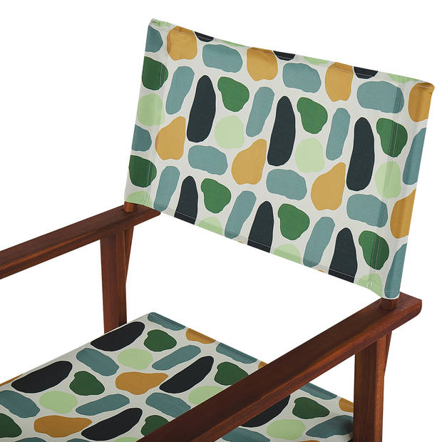 Beliani CINE - Stoffen hoes voor stoel-Multicolor-Polyester