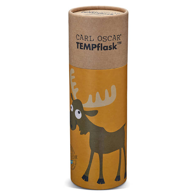 Carl Oscar TEMPflask™ Thermosfles - Rendier - 35 cl Geel