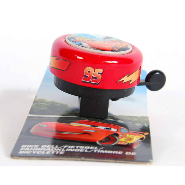 Disney Fietsbel Cars Junior 54 mm Rood