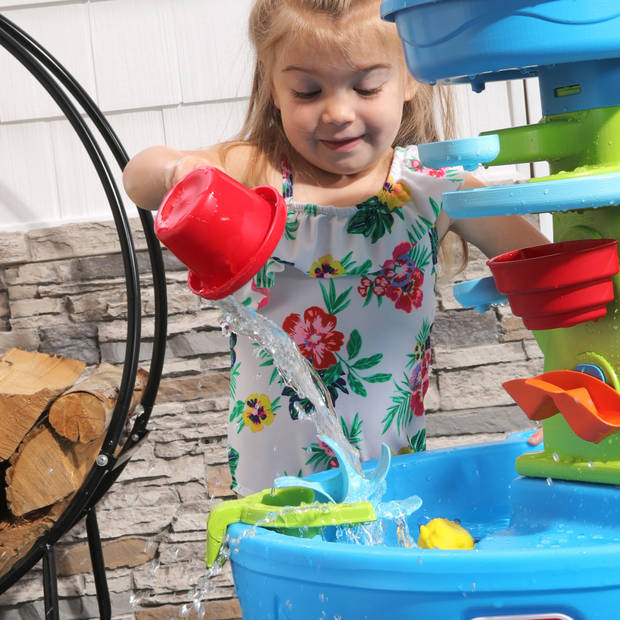 Step2 Double Showers watertafel met 11-delige accessoireset Waterspeelgoed voor kind