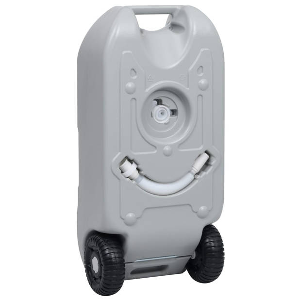 vidaXL Campingtoilet en watertankset draagbaar