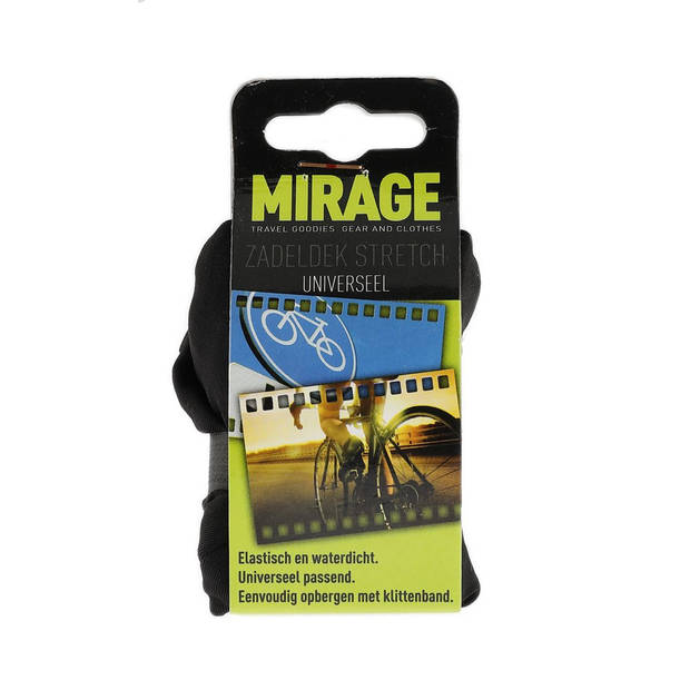 Mirage zadeldek universeel Sport zwart