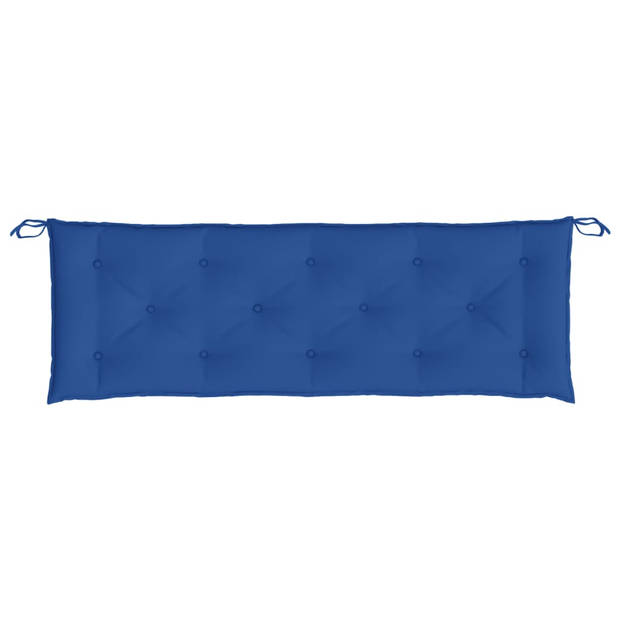 vidaXL Tuinbankkussen 150x50x7 cm oxford stof blauw