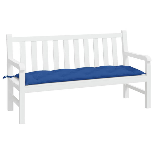 vidaXL Tuinbankkussen 150x50x7 cm oxford stof blauw